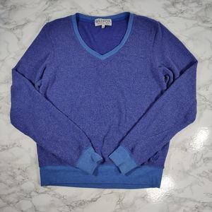 Wildfox Baggy Beach Jumper Blue Sweatshirt XS